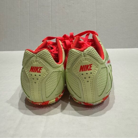 NIKE Track Shoes Cleats Zoom Rival S 6 456811-761 Green Running Sprinting Sz 7.5 - Picture 3 of 6